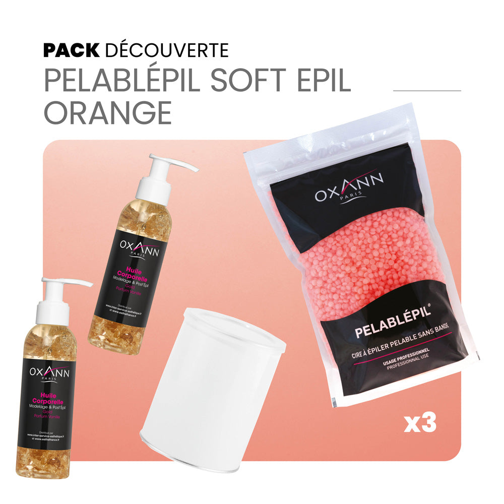 Pack découverte soft epil orange - Sans colophane
