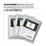 Pack masques peel off 15 + 5 OFFERTS