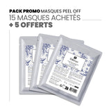 Pack masques peel off 15 + 5 OFFERTS