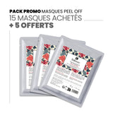 Pack masques peel off 15 + 5 OFFERTS