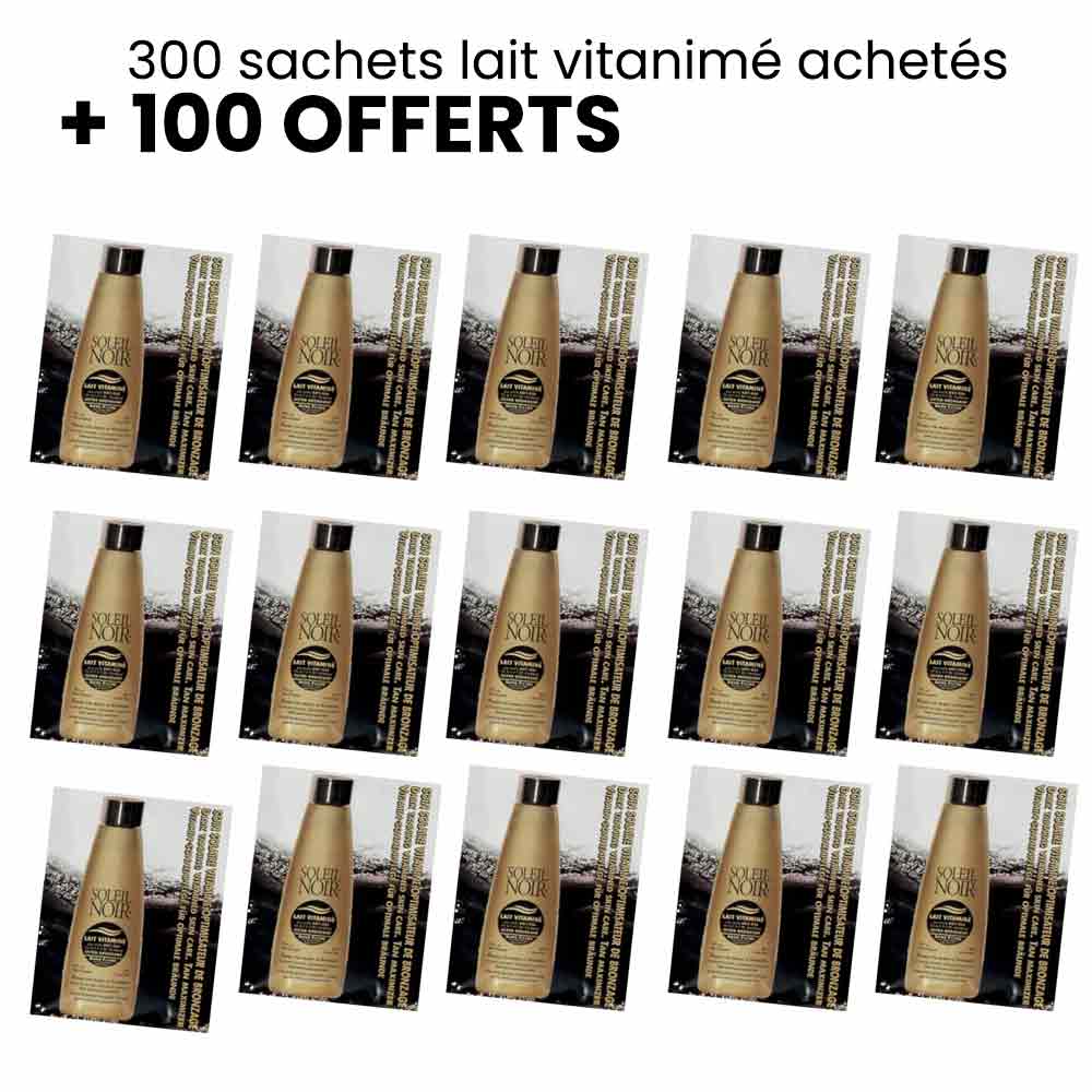 Sachets  lait vitaminé Ultra bronzant