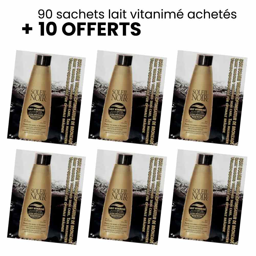 Sachets  lait vitaminé Ultra bronzant