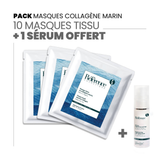 Masque tissu au collagène marin