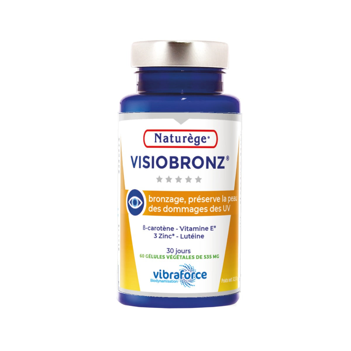 Visiobronz' 60 gélules NATUREGE