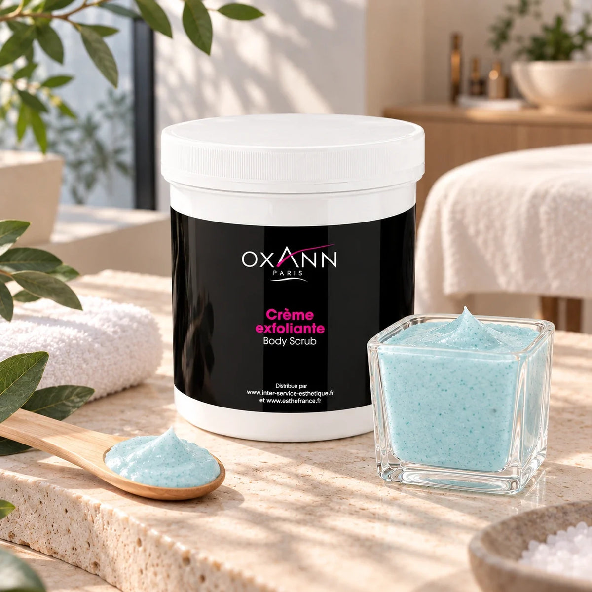Crème exfoliante mécanique