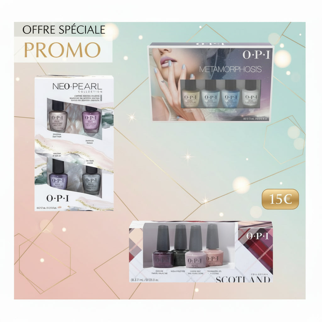 Lot de 3 coffrets opi
