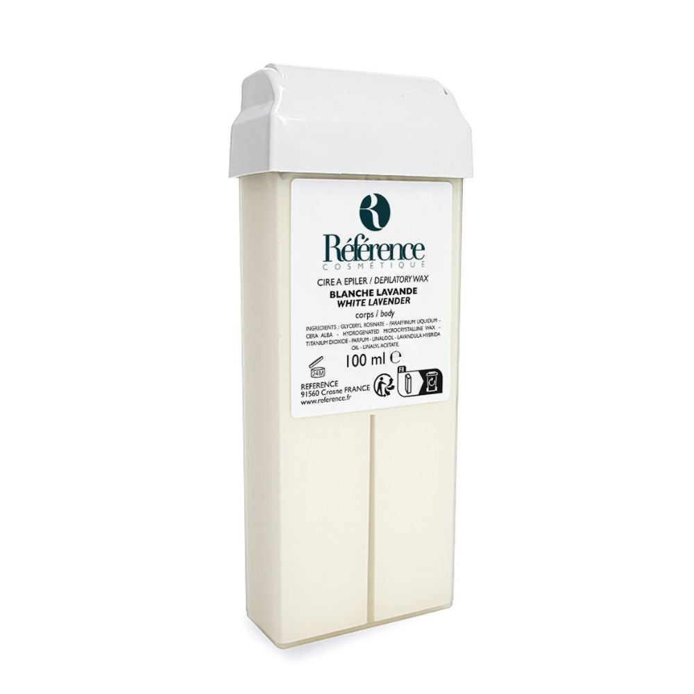 Cire cartouche Blanche parfum lavande 100ml