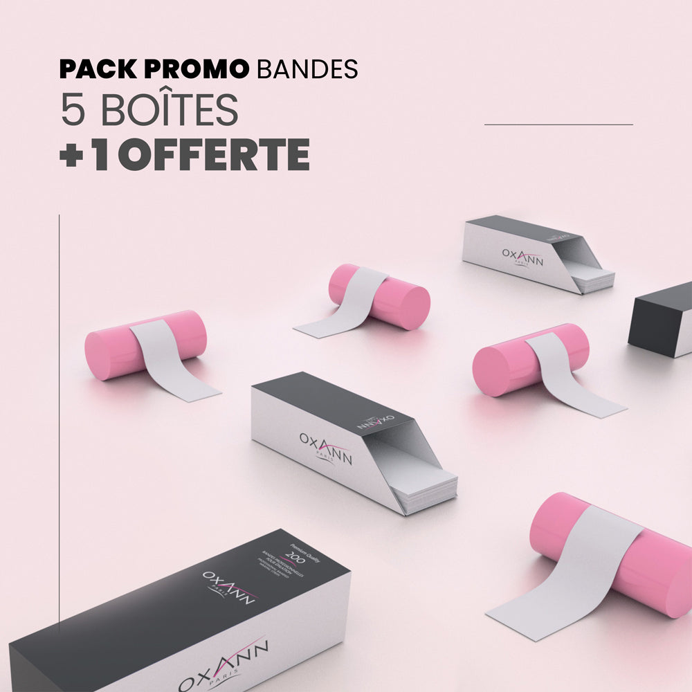 5+1 offertes - boites bandes épilation premium quality