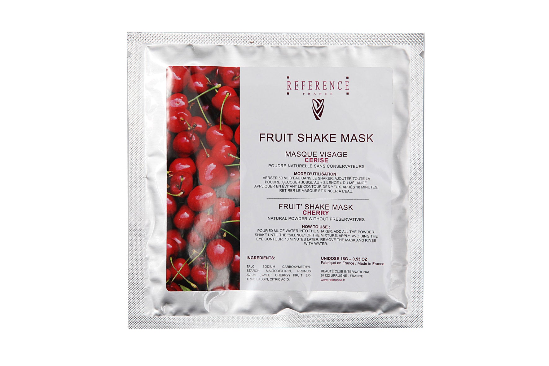 Masque shaker tutti frutti