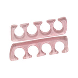 1 paire de séparateurs de pieds silicone rose