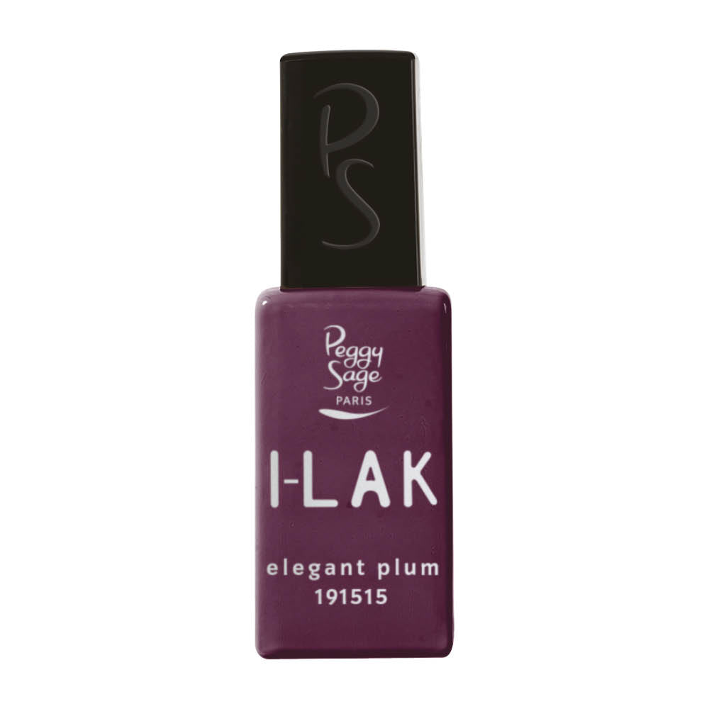 Soak Off Gel Polish - I-LAK  elegant plum