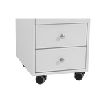 Table de manucure avec aspirateur 2 colonnes