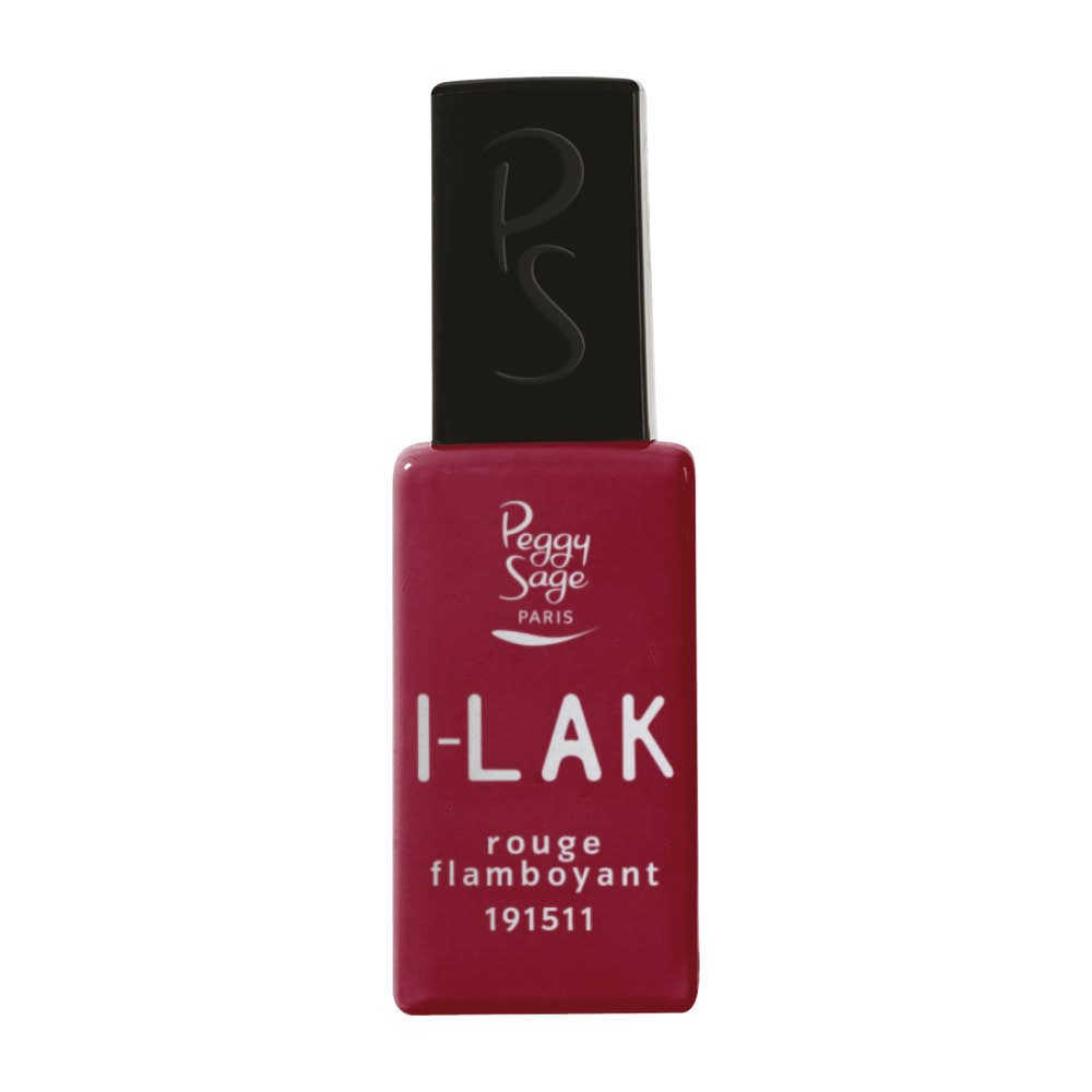 Soak Off Gel Polish - I-LAK rouge flamboyant