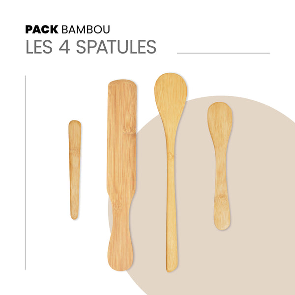 Spatules à Cire Épilation - Spatule en bois - Spatule en résine - Grains de  Cire 